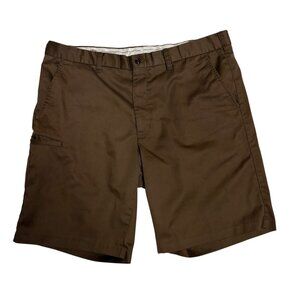 UPS Brown Uniform Work Shorts With Pockets Men Size 36 Durable Fabric